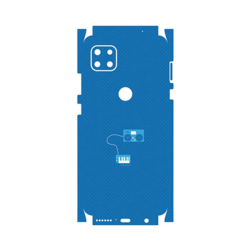 برچسب پوششی ماهوت مدل Minimal DJ Icon-FullSkin مناسب برای گوشی موبایل موتورولا MOTO G 5G
