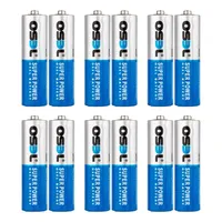 باتری قلمی اوسل مدل Super Power R6P  بسته 12 عددی