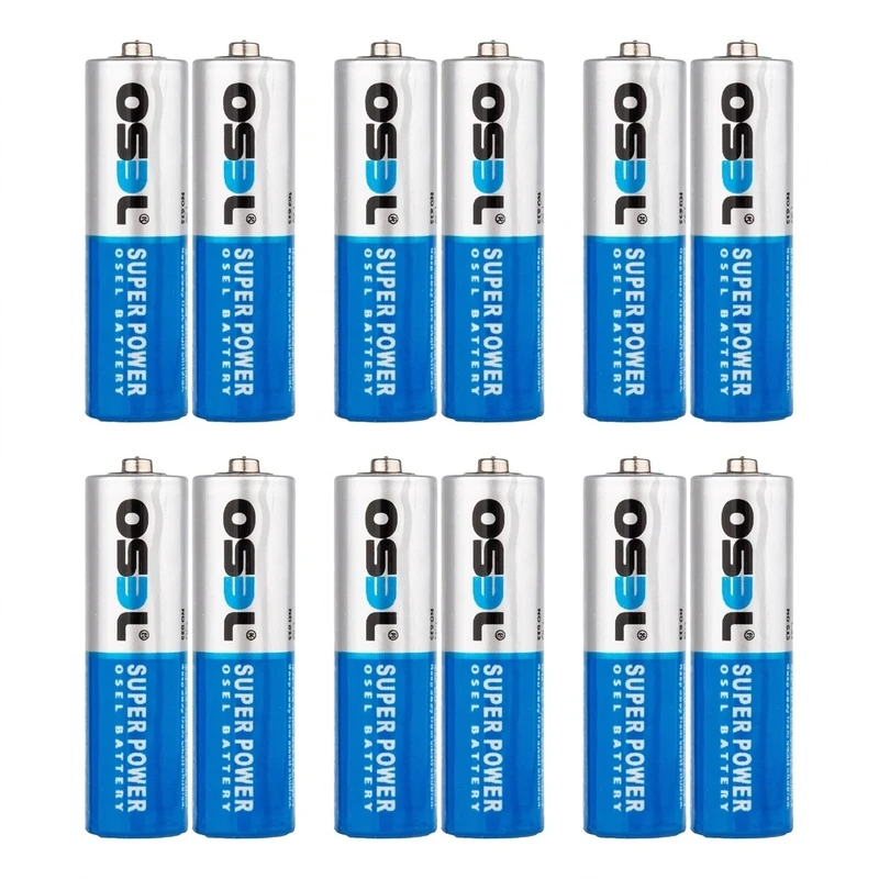 باتری قلمی اوسل مدل Super Power R6P  بسته 12 عددی