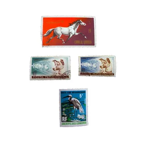 تمبر یادگاری طرح طبیعت مدل حیوانات کد tab-902 مجموعه 4 عددی