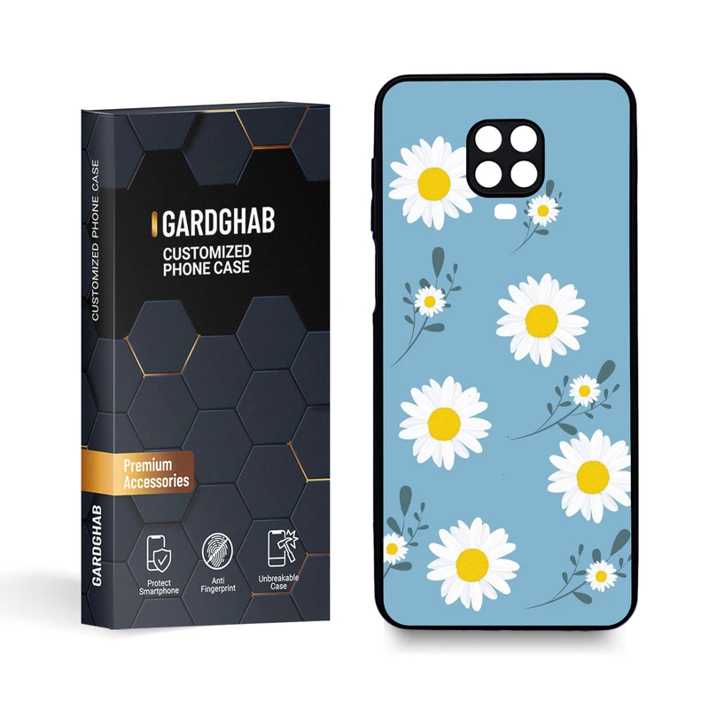  کاور گارد قاب مدل گل مناسب برای گوشی موبایل شیائومی Redmi Note 9s/Note 9 Pro