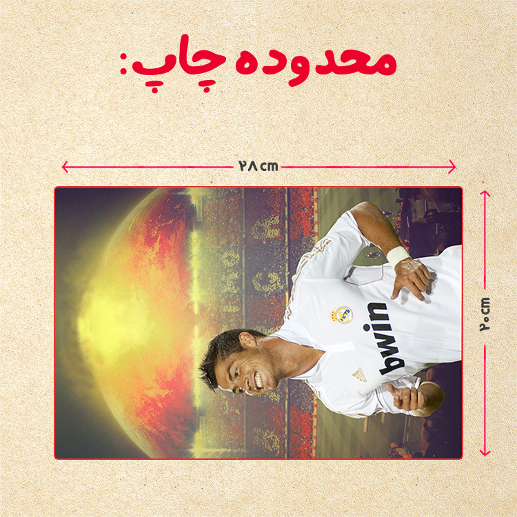 پازل 35 تکه مدل رونالدو کد 568