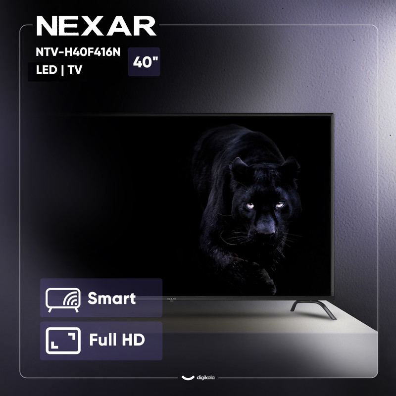 تلویزیون ال ای دی نکسار مدل NTV-H40F416N سایز 40 اینچ تلویزیون ال ای دی نکسار مدل NTV-H40F416N سایز 40 اینچ