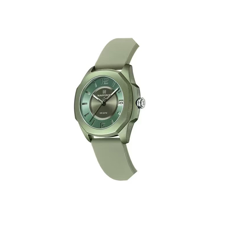 ساعت مچی عقربه‌ای زنانه نیوی فورس مدل naviforce 7107