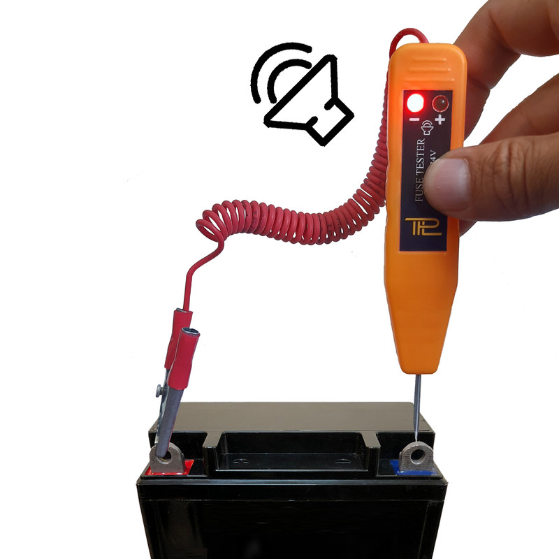 لامپ LED تست فیوز و سیم کشی خودرو و موتور سیکلت مدل YS-04