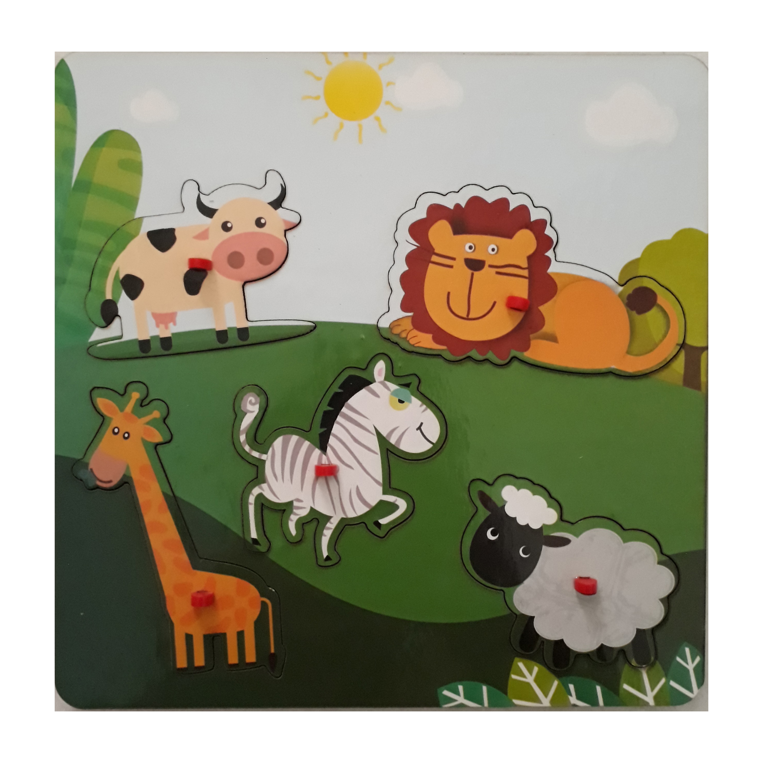 بازی آموزشی مدل چوبی