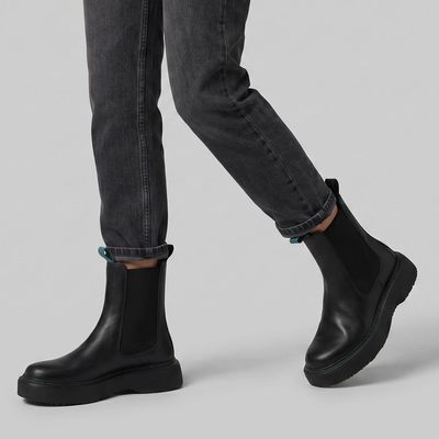 نیم بوت زنانه چرم مشهد مدل J2790-001-37