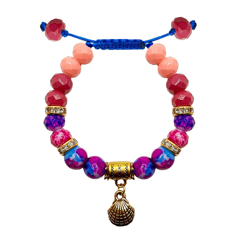 دستبند دخترانه مدل صدف