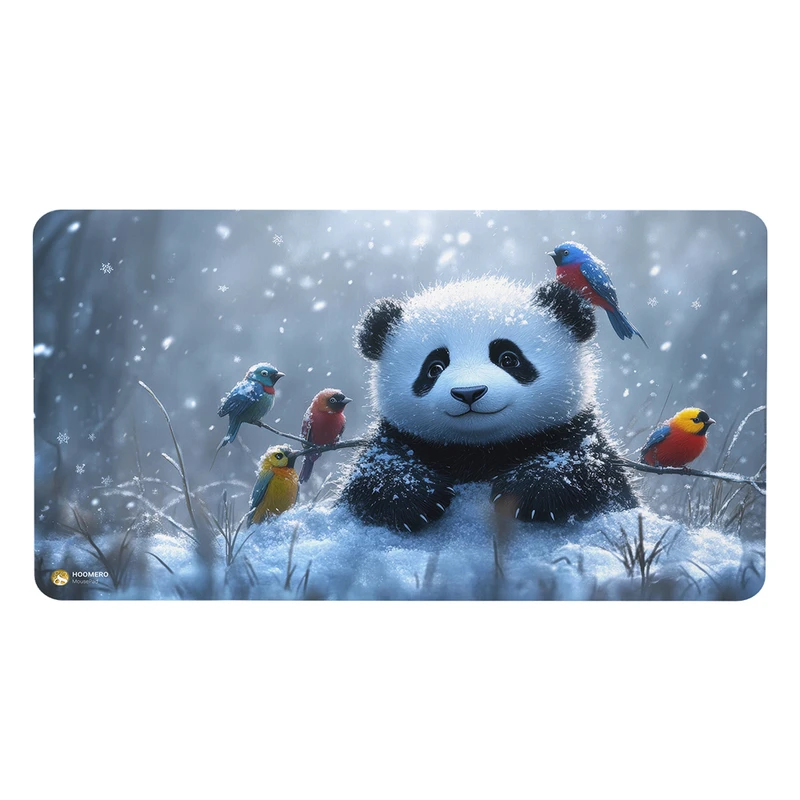 ماوس پد هومرو مدل MX2440 طرح فانتزی پاندا و پرنده