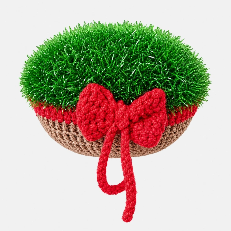 عروسک بافتنی مدل سبزه