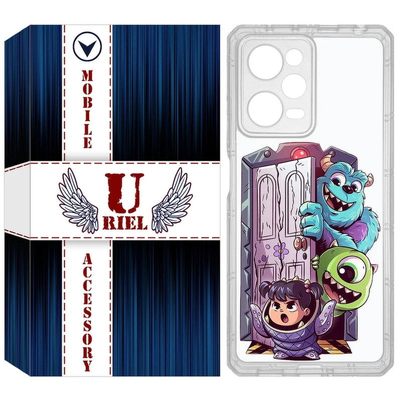 کاور یوریل مدل Clear کد 67 طرح سالیوان مناسب برای گوشی موبایل شیائومی Poco X5 Pro / Redmi Note 12 Pro / Note 12 Pro Plus