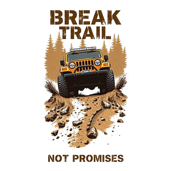 استیکر پارچه و لباس پاد آفرین طرح ماشین آفرود کد 2881