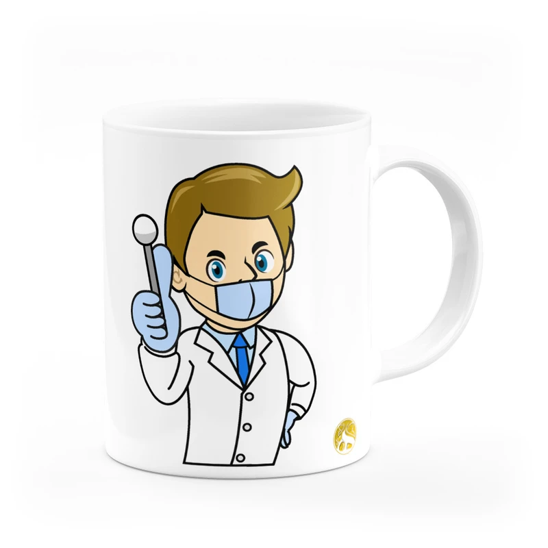 ماگ هومرو طرح دندانپزشک مدل MG9801