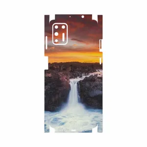 MAHOOT Waterfall-FullSkin Cover Sticker for Motorola Moto G9 Plus