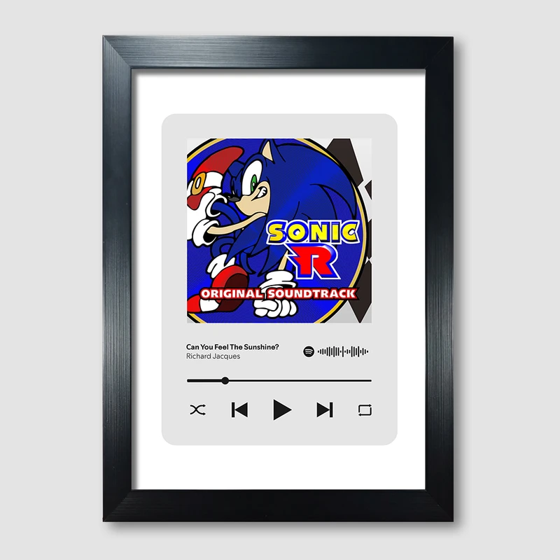 تابلو مدل موزیکال طرح sonic