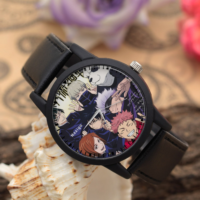 ساعت مچی عقربه ای ناکسیگو مدل جوجوتسو کایسن کد LF6824