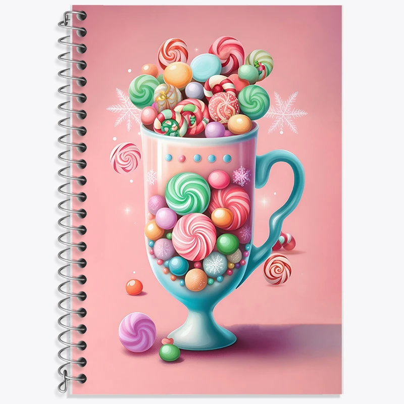 دفتر نت موسیقی 50 برگ خندالو طرح لیوان آبنبات کد F5938