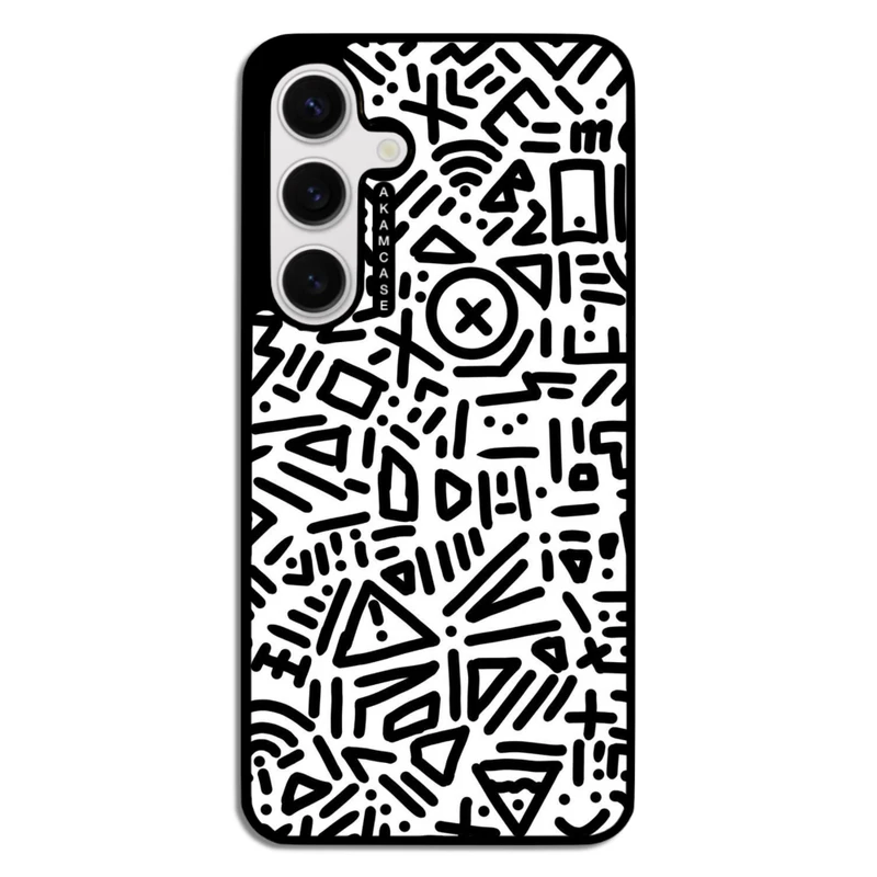 کاور آکام مدل AMC-WSGS24-DOODLE14 مناسب برای گوشی موبایل سامسونگ Galaxy S24