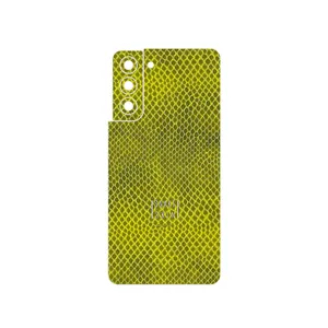 MAHOOT Yellow Snake Skin Cover Sticker for Samsung Galaxy S21 5G
