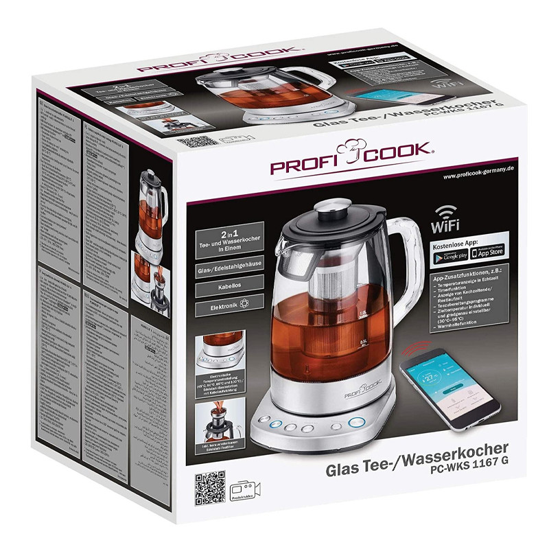 چای ساز پروفی کوک مدل PC-WKS 1167G