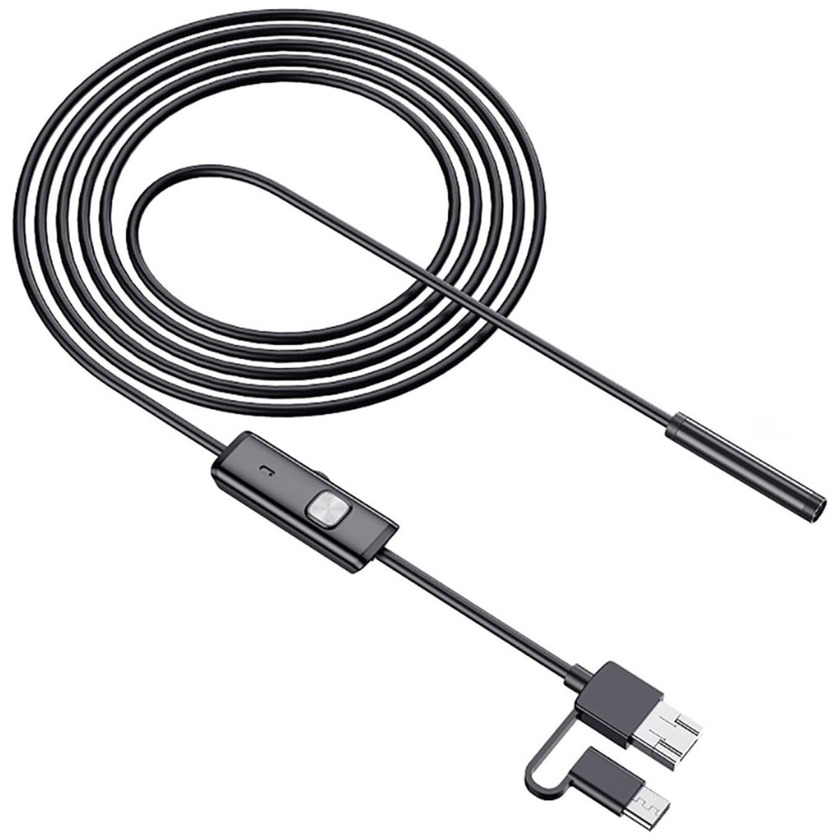 دوربین شلنگی مدل سیم سخت منعطف 10M Two Lenses HD