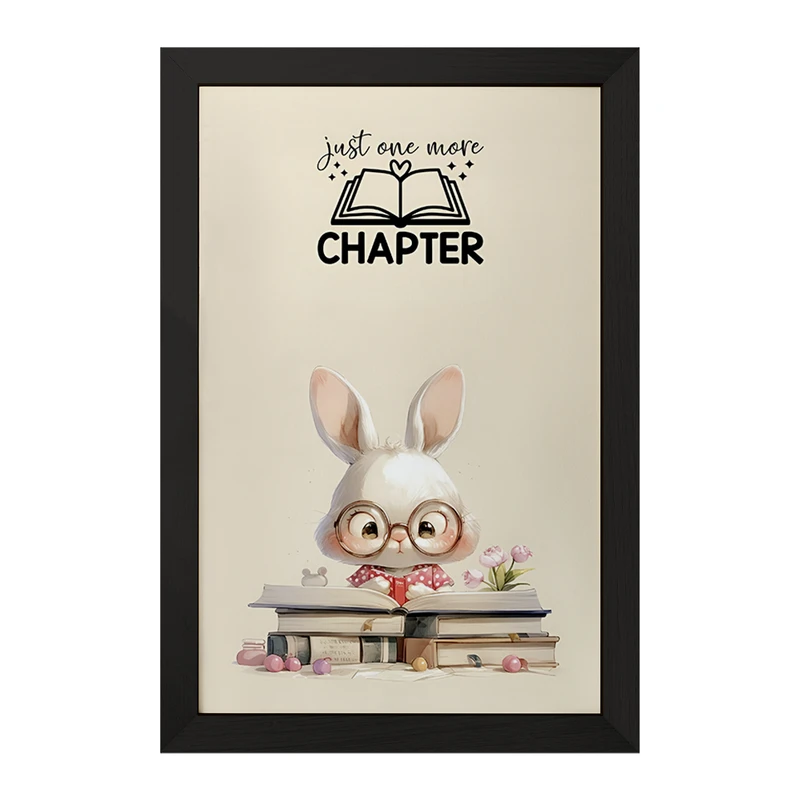 تابلو خندالو مدل Just One More Chapter کد F5848