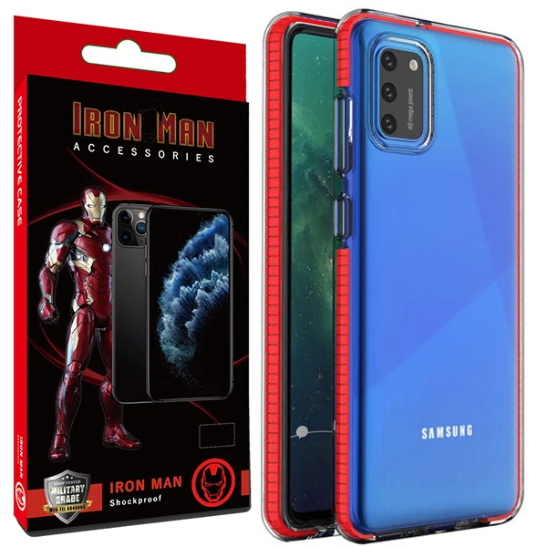 کاور آیرون من مدل Stark مناسب برای گوشی موبایل سامسونگ Galaxy A41 