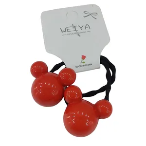 کش مو دخترانه مدل فانتزی طرح خرگوشی مجموعه 2 عددی