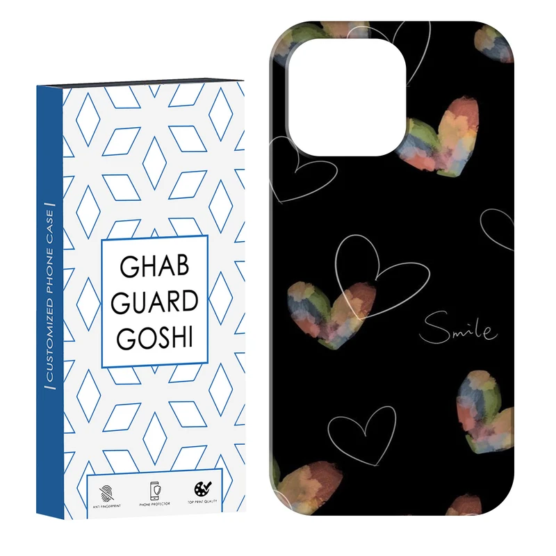 کاور قاب گارد گوشی طرح قلب کد Dimo-262 مناسب برای گوشی موبایل اپل  IPHONE 13 PRO MAX
