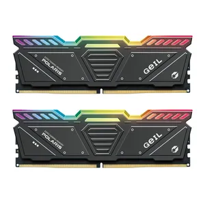 رم دسکتاپ DDR5 دو کاناله 5200 مگاهرتز CL34 گیل مدل POLARIS RGB ظرفیت 32 گیگابایت