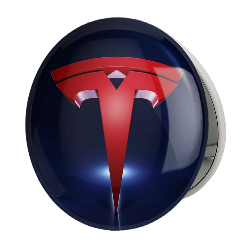 آینه جیبی خندالو طرح تسلا tesla مدل تاشو کد 30705