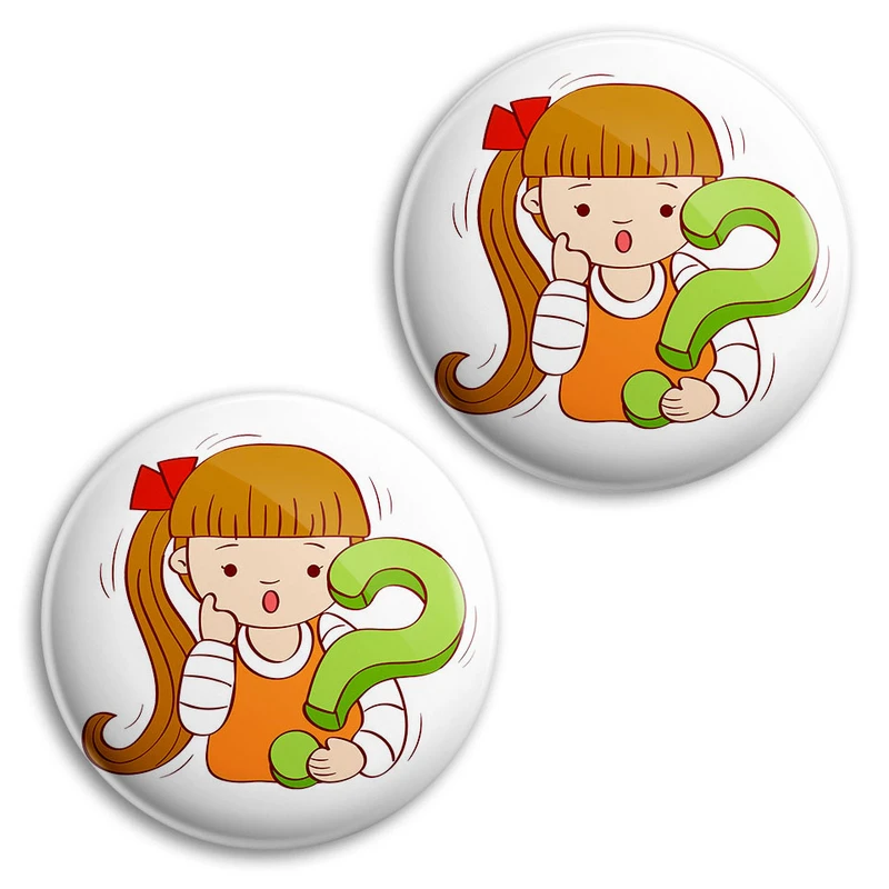 مگنت پرمانه طرح cute کد pmag2.26717 مجموعه 2 عددی