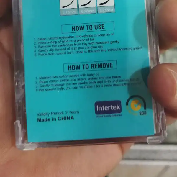 مژه مصنوعی لش سکرت مدل DMix-0.15