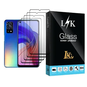 LKG LK Glass MIX004 Screen Protector For Oppo A55 Pack Of 4