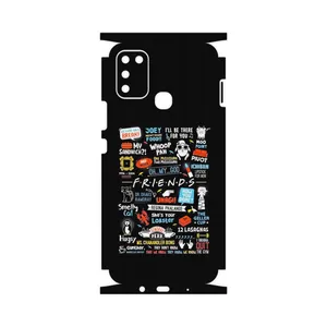MAHOOT Friends 2-FullSkin Cover Sticker for Infinix Hot 11 Play