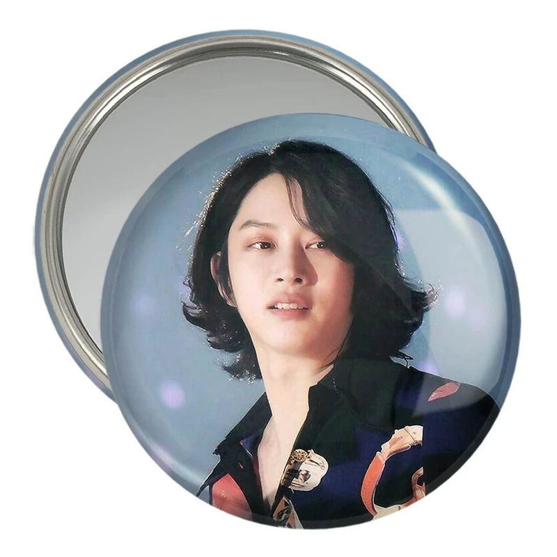 آینه جیبی خندالو مدل هیچول گروه سوپر جونیور Super Junior  کد 12184