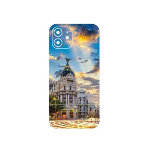 MAHOOT City of Madrid Cover Sticker for Apple iPhone 12