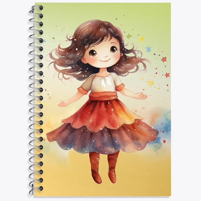 دفتر لغت 50 برگ خندالو طرح دخترانه کد N2208