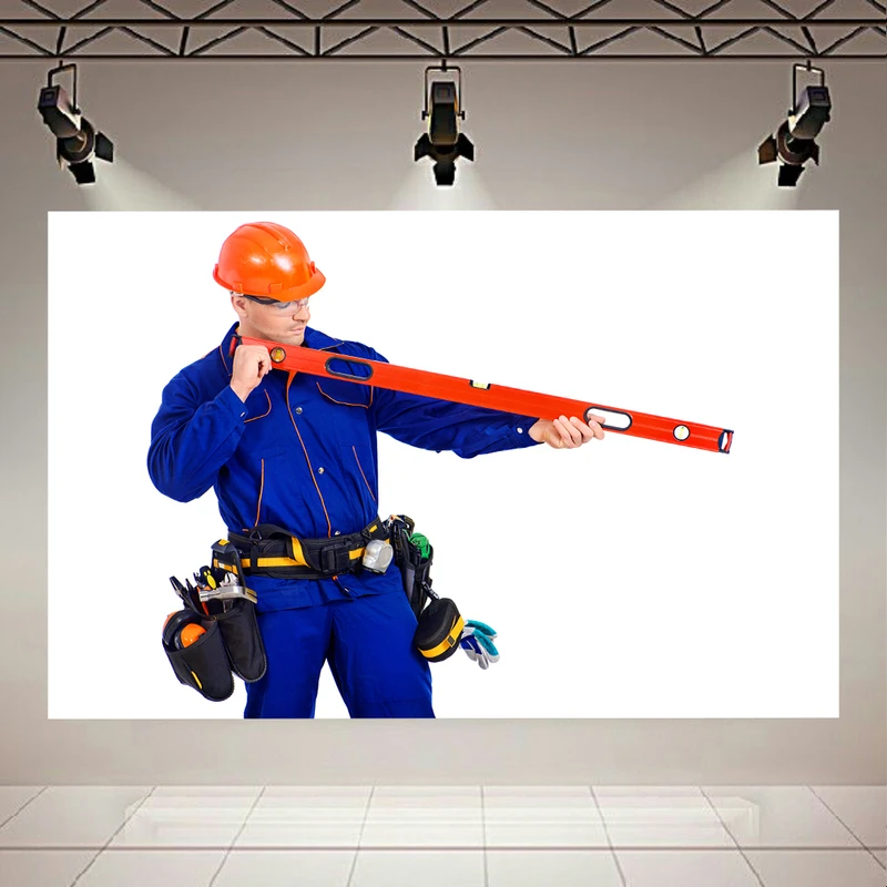 پوستر بک لایت طرح مهندسی ساختمان مدل تراز کد AR31399