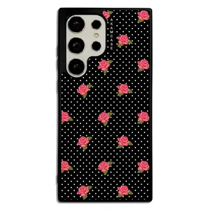 AKAM AMC-WSGS23U-FLOWERS9 Cover For Samsung Galaxy S23 Ultra
