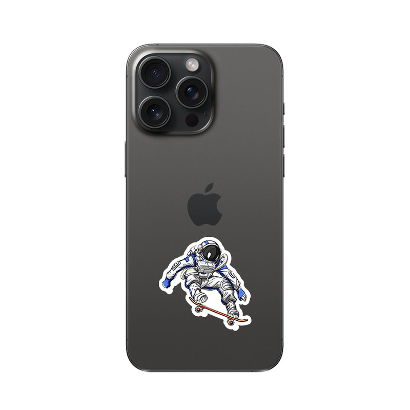 استیکر تزئینی موبایل و تبلت و لپ تاب مدل فضانورد 5