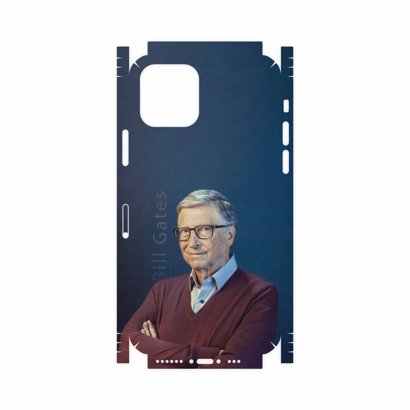 برچسب پوششی ماهوت مدل Bill Gates-FullSkin مناسب برای گوشی موبایل اپل iPhone 11 Pro