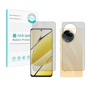 Rockspace HyMTT Matte screen protector suitable for Realme11 5G mobile phone along with the back of the phone
