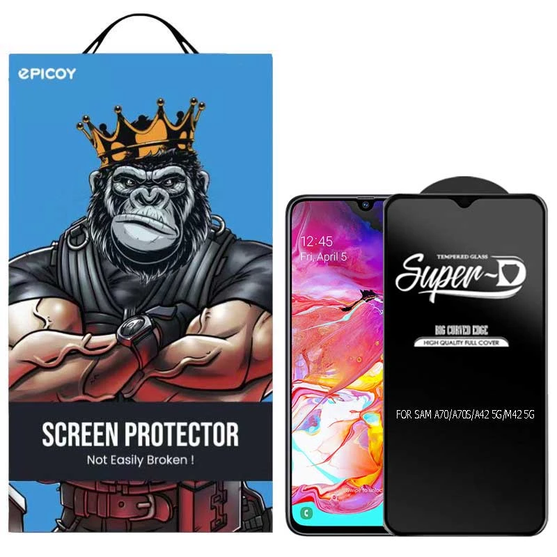 محافظ صفحه نمایش اپیکوی مدل Super 5D مناسب برای گوشی موبایل سامسونگ Galaxy A70/ A70s/ A42 5G/ M42 5G