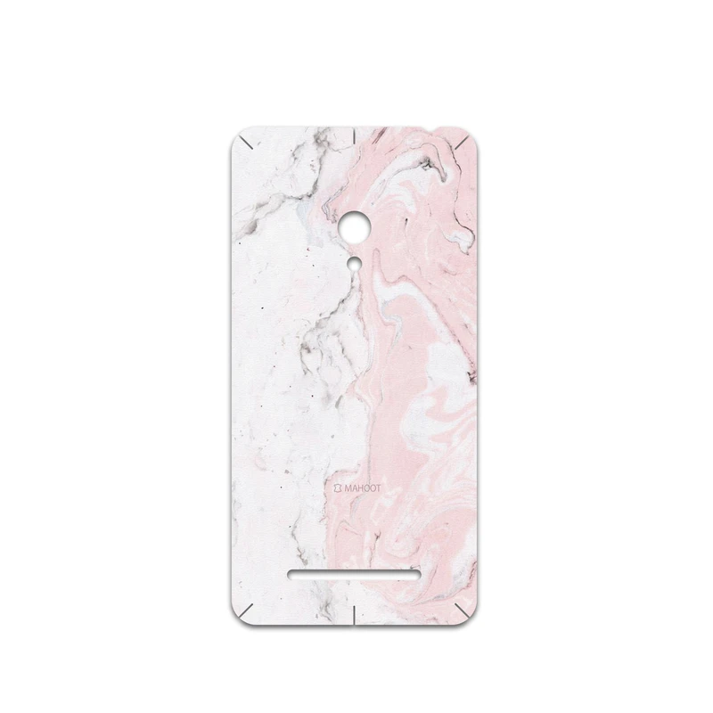 برچسب پوششی ماهوت مدل Blanco-Pink-Marble مناسب برای گوشی موبایل ایسوس Zenfone 5
