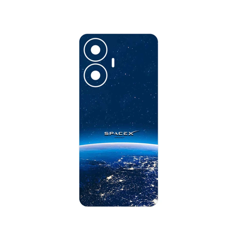 برچسب پوششی ماهوت مدل Space X مناسب برای گوشی موبایل ریلمی C55