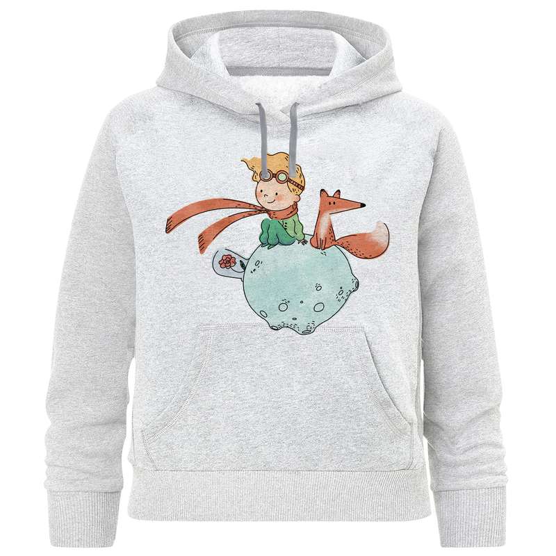 هودی پسرانه مدل روباه و پسرک A10