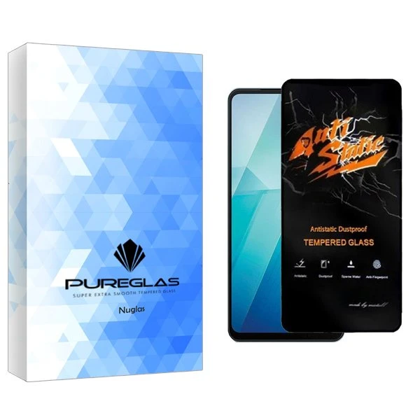 محافظ صفحه نمایش پیور گلس مدل NueGlas Antistatic مناسب برای گوشی موبایل ویوو Y100T
