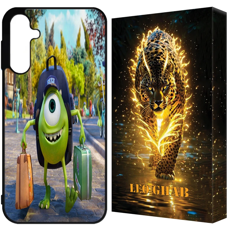 کاور لئو قاب مدل LCPA55 مناسب برای گوشی موبایل سامسونگ Galaxy A55 