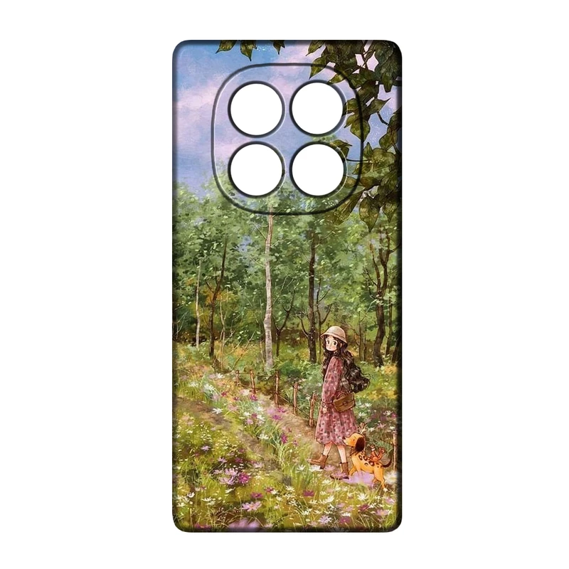 کاور طرح دخترانه کد 282 مناسب برای گوشی موبایل شیائومی Redmi Note 14 Pro 5G